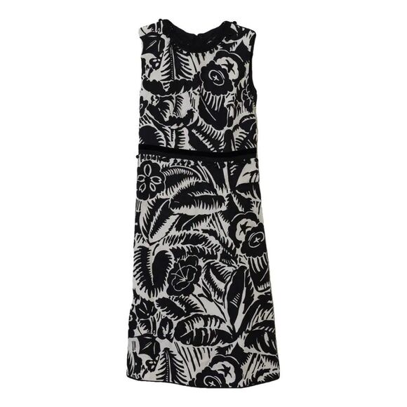 Marc Jacobs Women's 100% Cupro Vegan Luxury Hawaiian Inspired Designer Dress 10 - Picture 1 of 10
